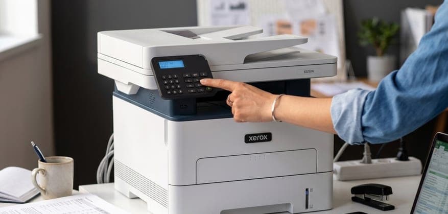 Multifuncțional Xerox într-un birou